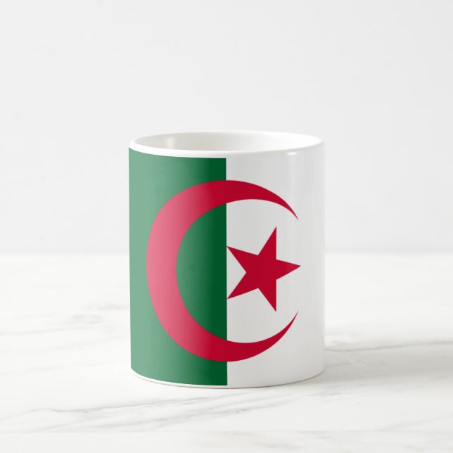 Algeriet Flagga Mugg (Center)