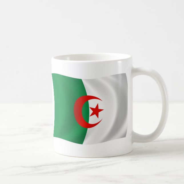 Algeriet Flagga Mugg (Höger)