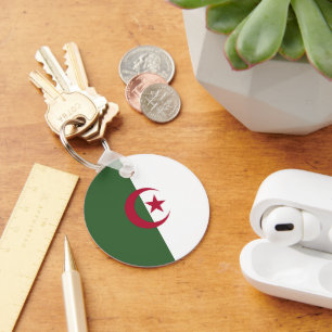 Algeriet flagga nyckelring