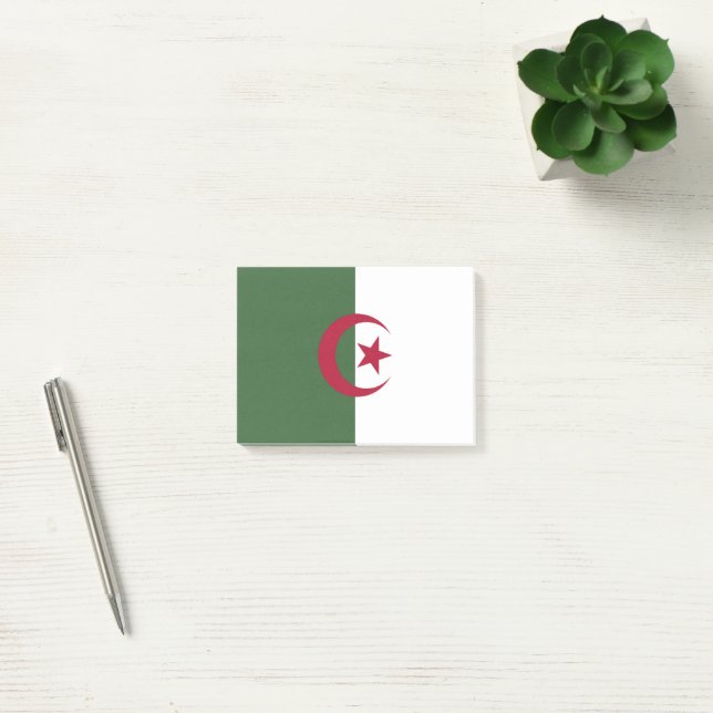 Algeriet flagga post-it block (Kontor)