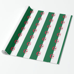 Algeriet flagga presentpapper