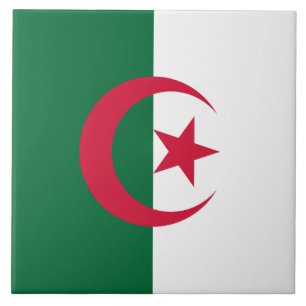 Algeriet Flagga Tile Kakelplatta