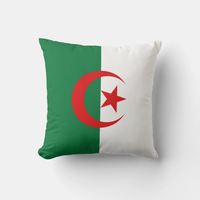 Algeriet Flagga x Flagga Pillow Kudde (Framsida)