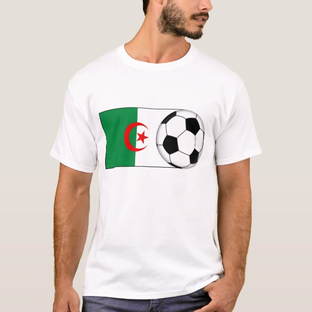 Algeriet fotboll tee shirt (Framsida)