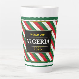 Algeriet Fotbollsfan 2026 med fantastiska mönster