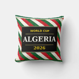 Algeriet Fotbollsfan 2026 med fantastiska mönster Kudde