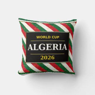 Algeriet Fotbollsfan 2026 med fantastiska mönster Kudde
