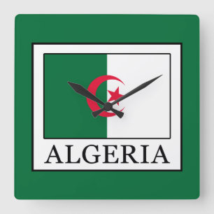 Algeriet Fyrkantig Klocka