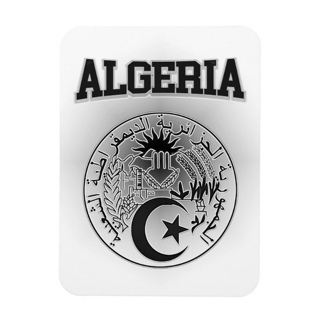 Algeriet Jackar om Arm Magnet (Vertikal)