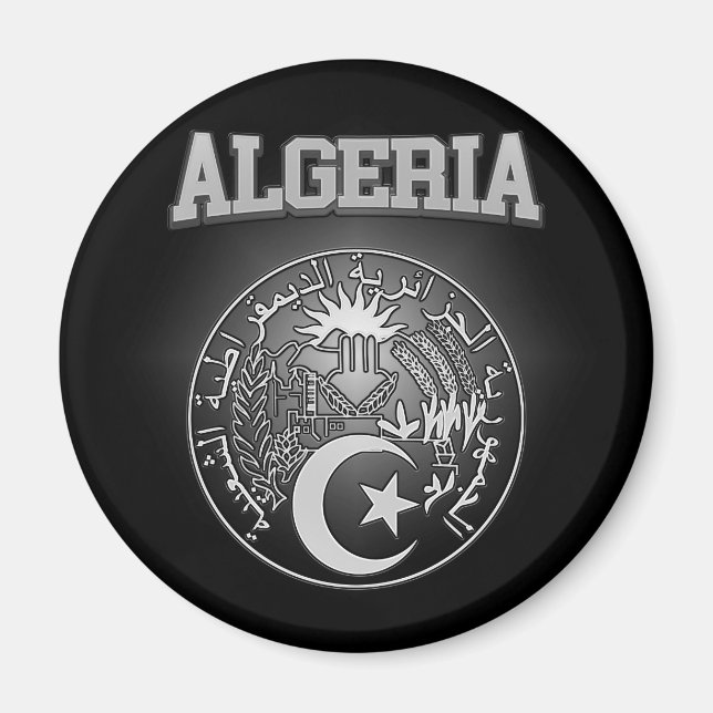 Algeriet Jackar om Arm Magnet (Framsidan)
