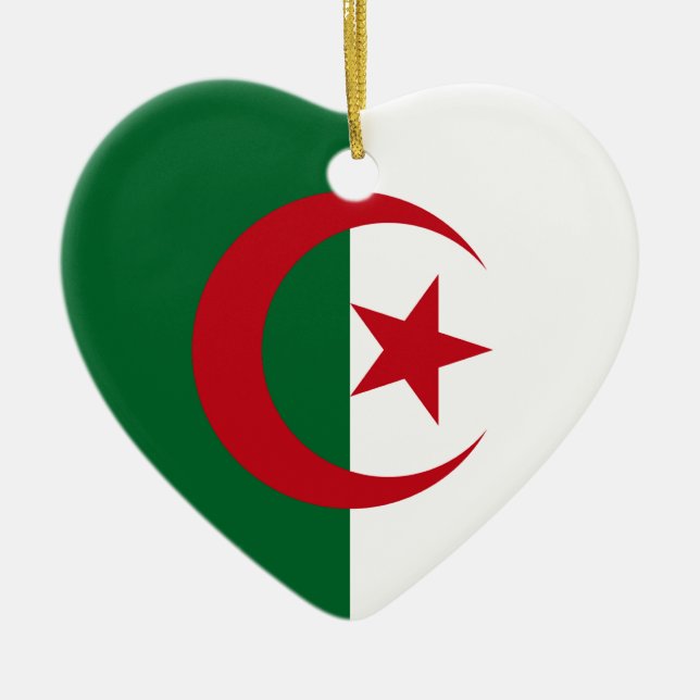 Algeriet Julgransprydnad Keramik (Framsidan)