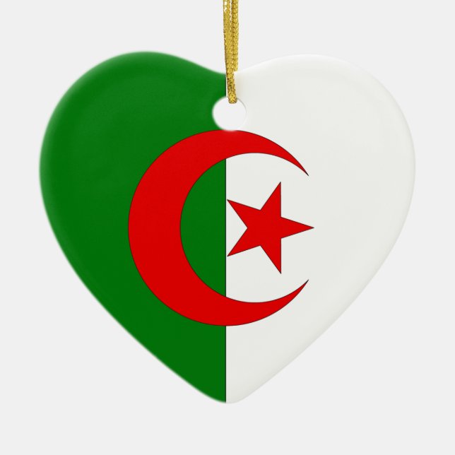 Algeriet Julgransprydnad Keramik (Framsidan)