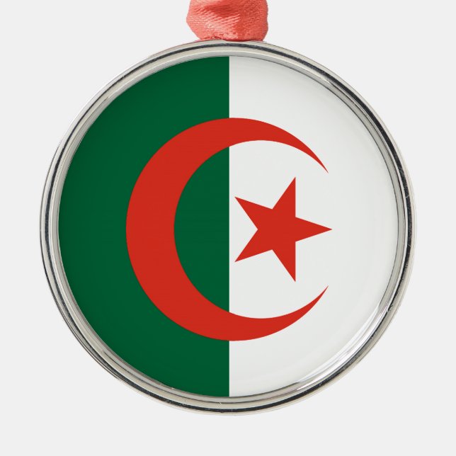 Algeriet Julgransprydnad Metall (Framsidan)