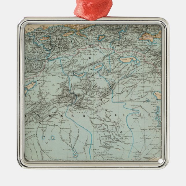 Algeriet Julgransprydnad Metall (Framsidan)
