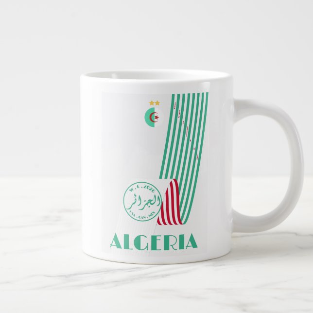 Algeriet les verts VM 2026  Jumbo Mugg (Höger)