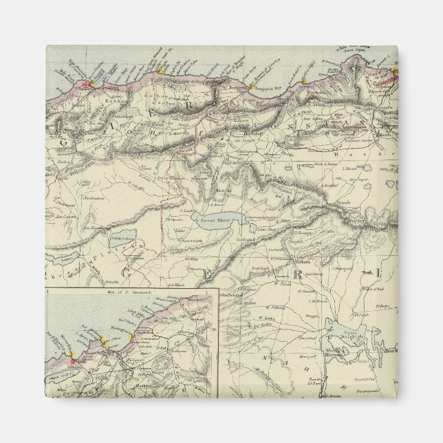 Algeriet Magnet (Framsidan)