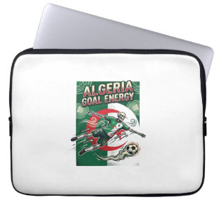 Algeriet Mål Energi Skelett Anfallare Nationer Fet Laptop Fodral