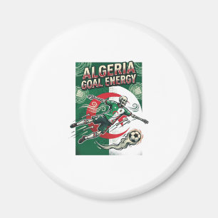 Algeriet Mål Energi Skelett Anfallare Nationer Fet Magnet