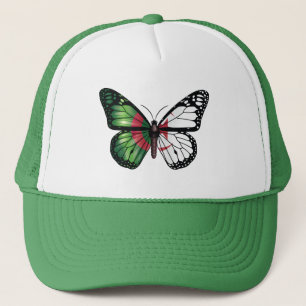 Algeriet Monarque Butterfly Flagga Keps