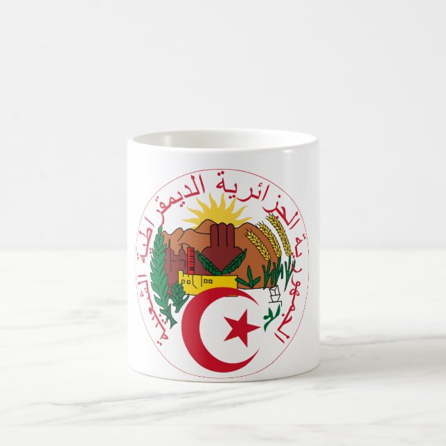 Algeriet National Emblem Kaffemugg (Center)