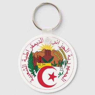 Algeriet National Emblem Nyckelring