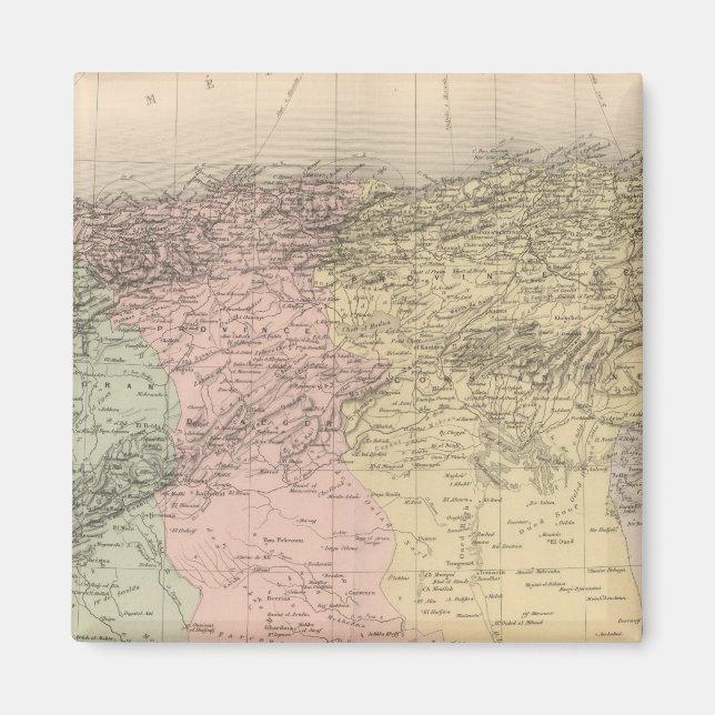 Algeriet och Tunisien 2 Magnet (Framsidan)