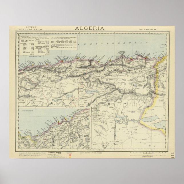 Algeriet Poster (Framsidan)