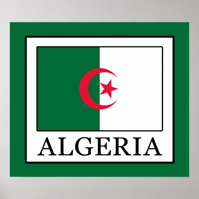 Algeriet Poster (Framsidan)