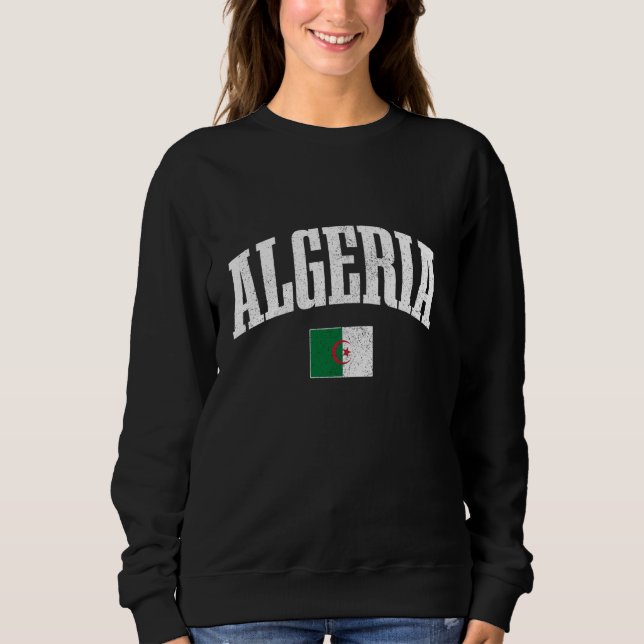 Algeriet Pride Algeriet, Flagga African Roots Heri T Shirt (Framsida)