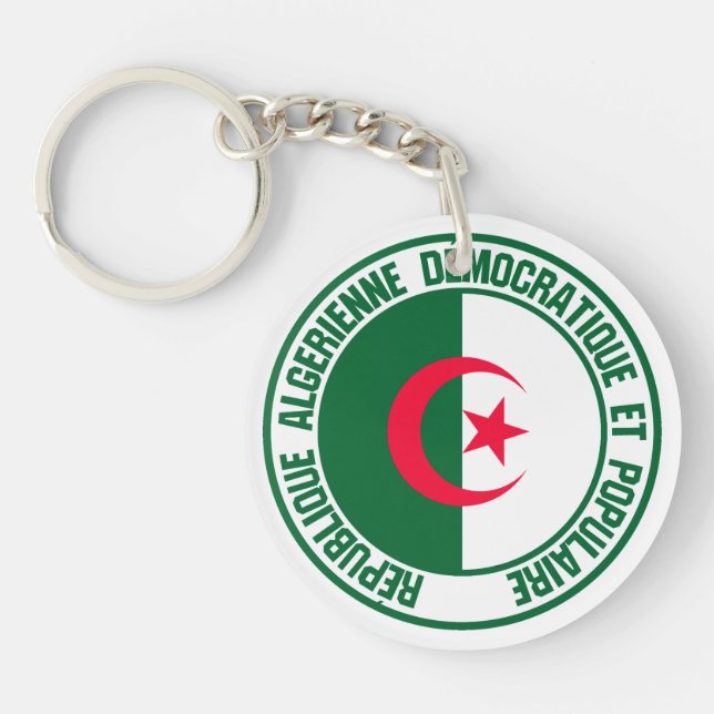 Algeriet Rund Emblem (Framsidan)