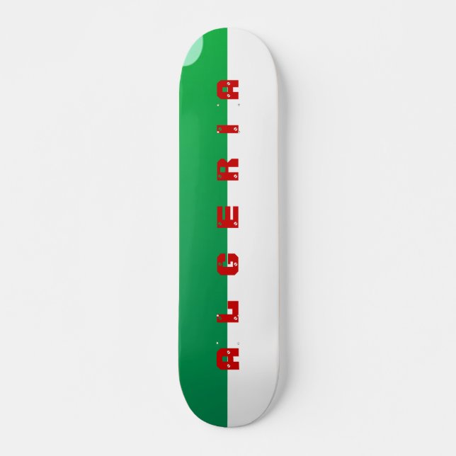 Algeriet Skateboard Bräda 20 Cm (Framsida)