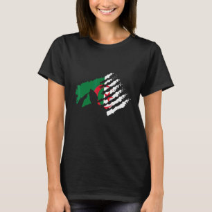 Algeriet Soldat Honnör Veteran Patriot T Shirt
