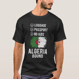 Algeriet Souvenir Travel Vacation Algeriet T Shirt