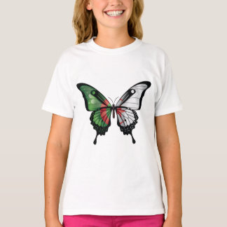 Algeriet Swallowtail Butterfly Flagga Sticker T Shirt