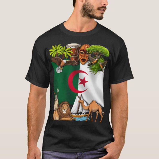 Algeriet T Shirt (Framsida)