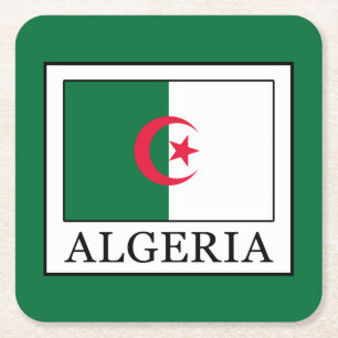Algeriet Underlägg Papper Kvadrat