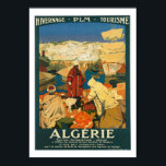 Algeriet Vintage resor Poster<br><div class="desc">Vackert klassiskt vintage resor poster reklamresor till Algeriet.</div>