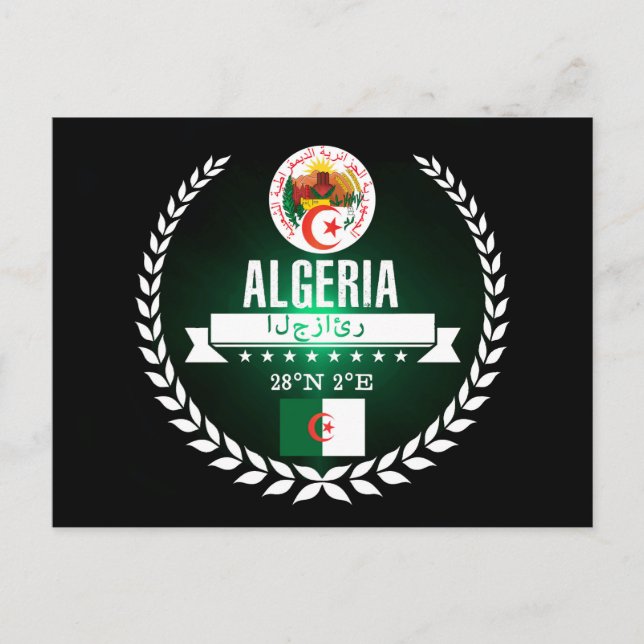 Algeriet Vykort (Framsida)