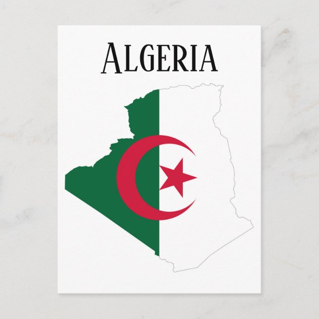 Algeriet Vykort (Framsida)