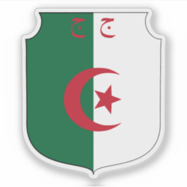 Algeriets emblem (1962-1971) klistermärken