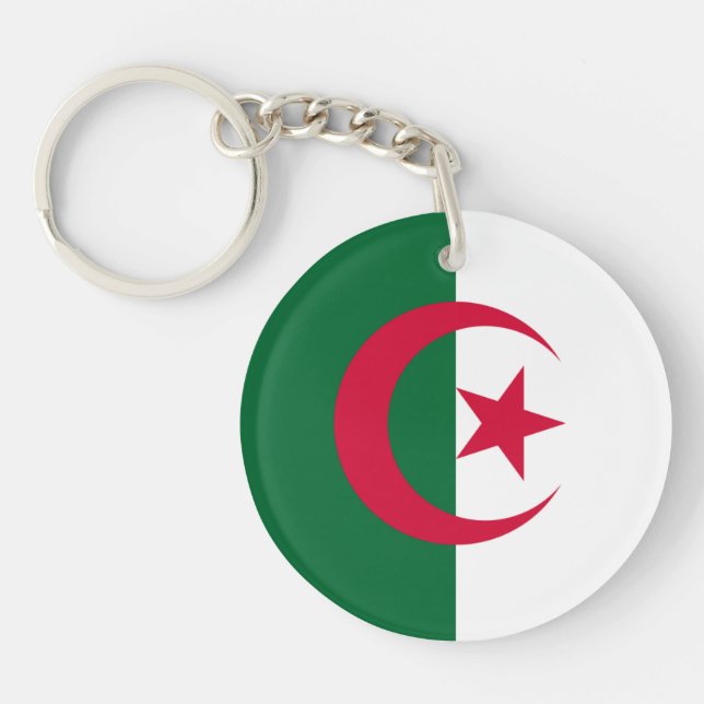Algeriets Flagga-knapp (Framsidan)