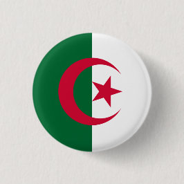 Algeriets Flagga-knapp Knapp