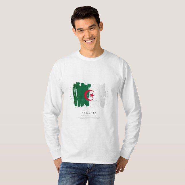 Algeriets nationella lag 2024 Jersey T Shirt (Hel framsida)