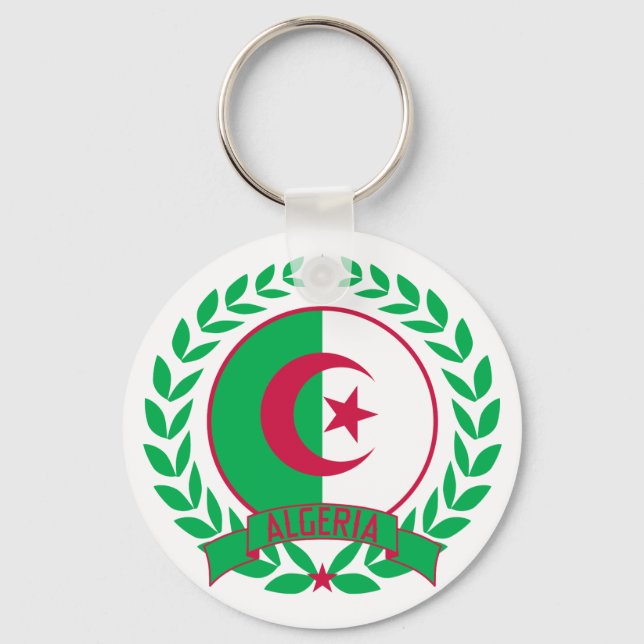 Algeriets utandning nyckelring (Framsida)