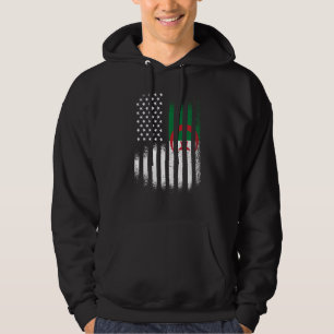 Algerisk amerikansk kulturarv månad Algeriet Patri Hoodie