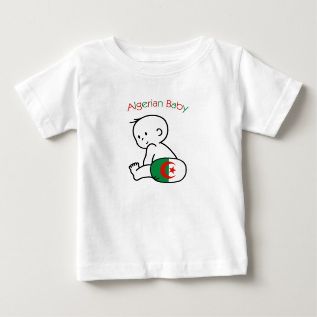 Algerisk baby t shirt (Framsida)
