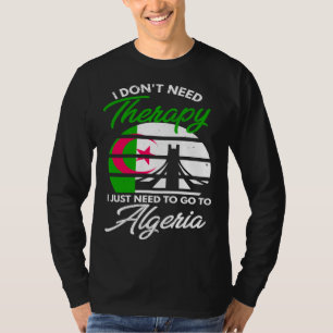 Algerisk flagga I Algeriet Flagga I Semester  I Al T Shirt
