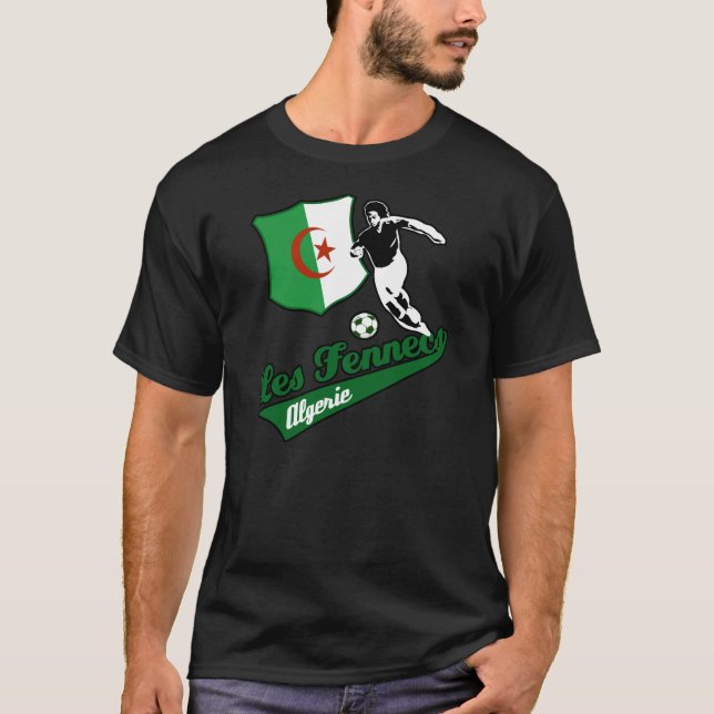 Algerisk fotboll tee shirt (Framsida)