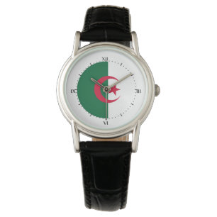 Algeriska flagga armbandsur