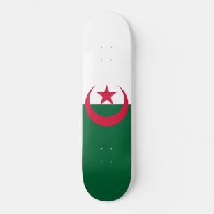 Algeriska Flagga Mini Skateboard Bräda 18,5 Cm